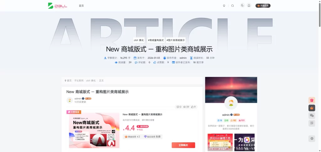 图片[5]-全知未来 Bizhome2.0 子比美化插件-大海资源库